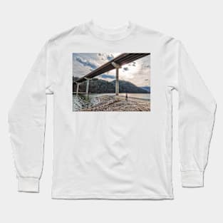 Floating Under The Bridge Long Sleeve T-Shirt